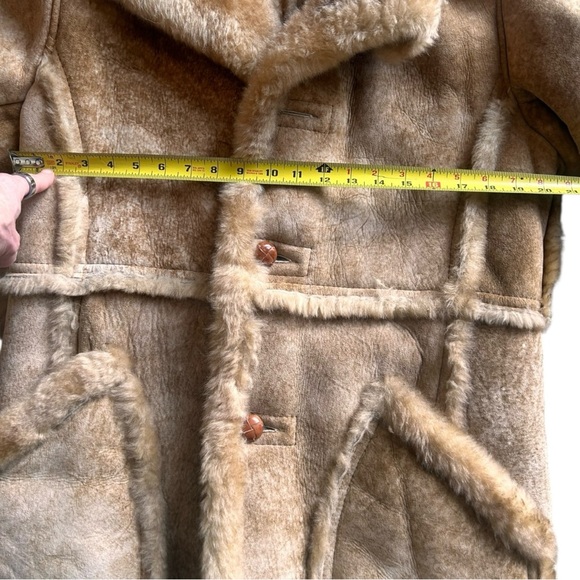 Vintage shearling Marlboro man coat Size 42 Size Large - Picture 5 of 8